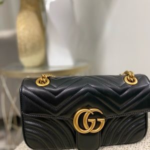 BLACK GUCCI MARMONT SMALL *Authentic*